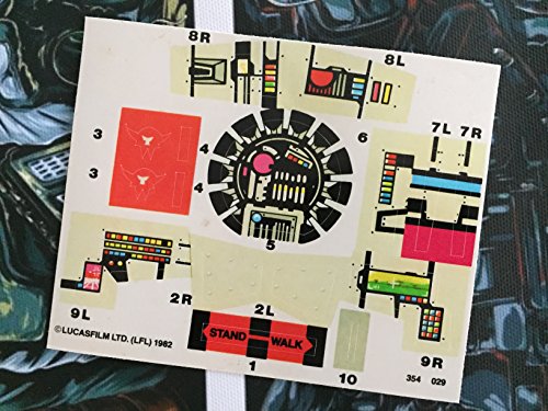 Star Wars vintage Custom Repro die Cut adesivi