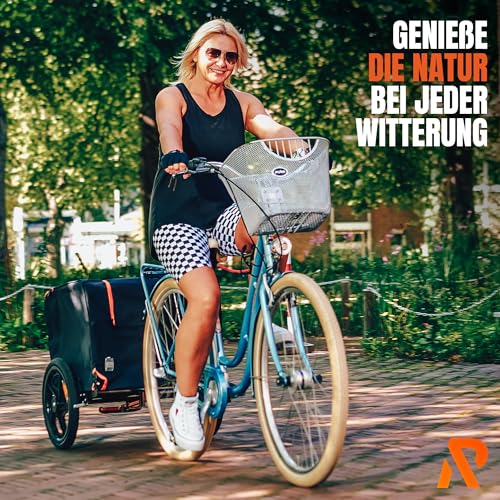 Rigid. Fahrradanhänger/Transportwagen Faltbar Wasserdicht 2in1 | 150L max 50kg | Lastenanhänger Bollerwagen Handwagen - Fahrradtour Reisen Outdoor - Jetzt Bilder ansehen