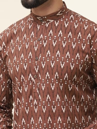 Image of SOJANYA (Since 1958 Men's Exquisite Silk Blend Kurta Elevate Your Festive Look-Crafted for Excellence