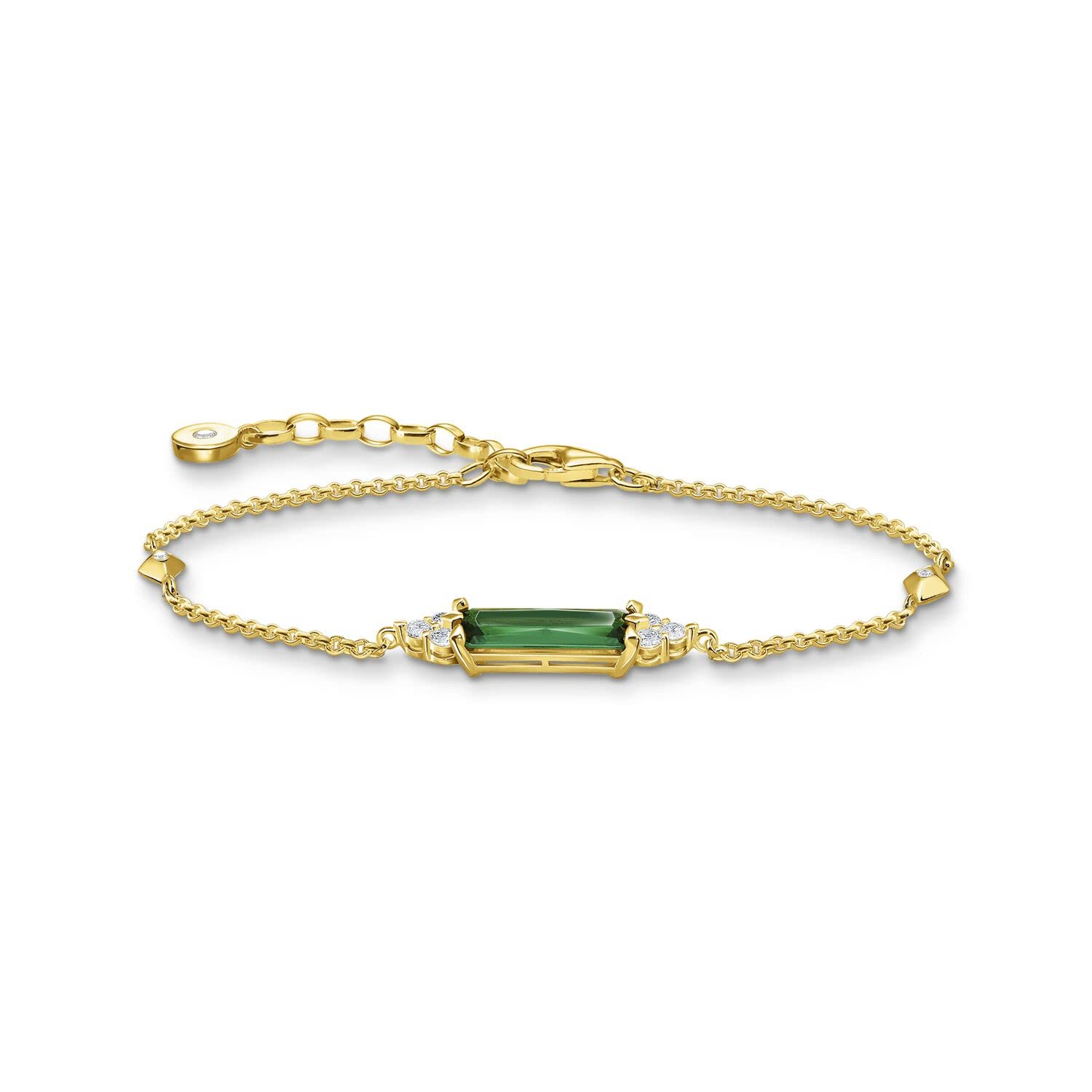 Thomas Sabo Bracciale Argento 925 Placcato Oro A2160 427 39 L19V