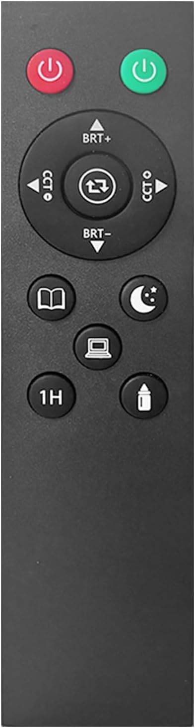 Yikuneng Remote Control, Only Applicable for Floor Lamp,42W Floor Lamp with Side Light (Black)