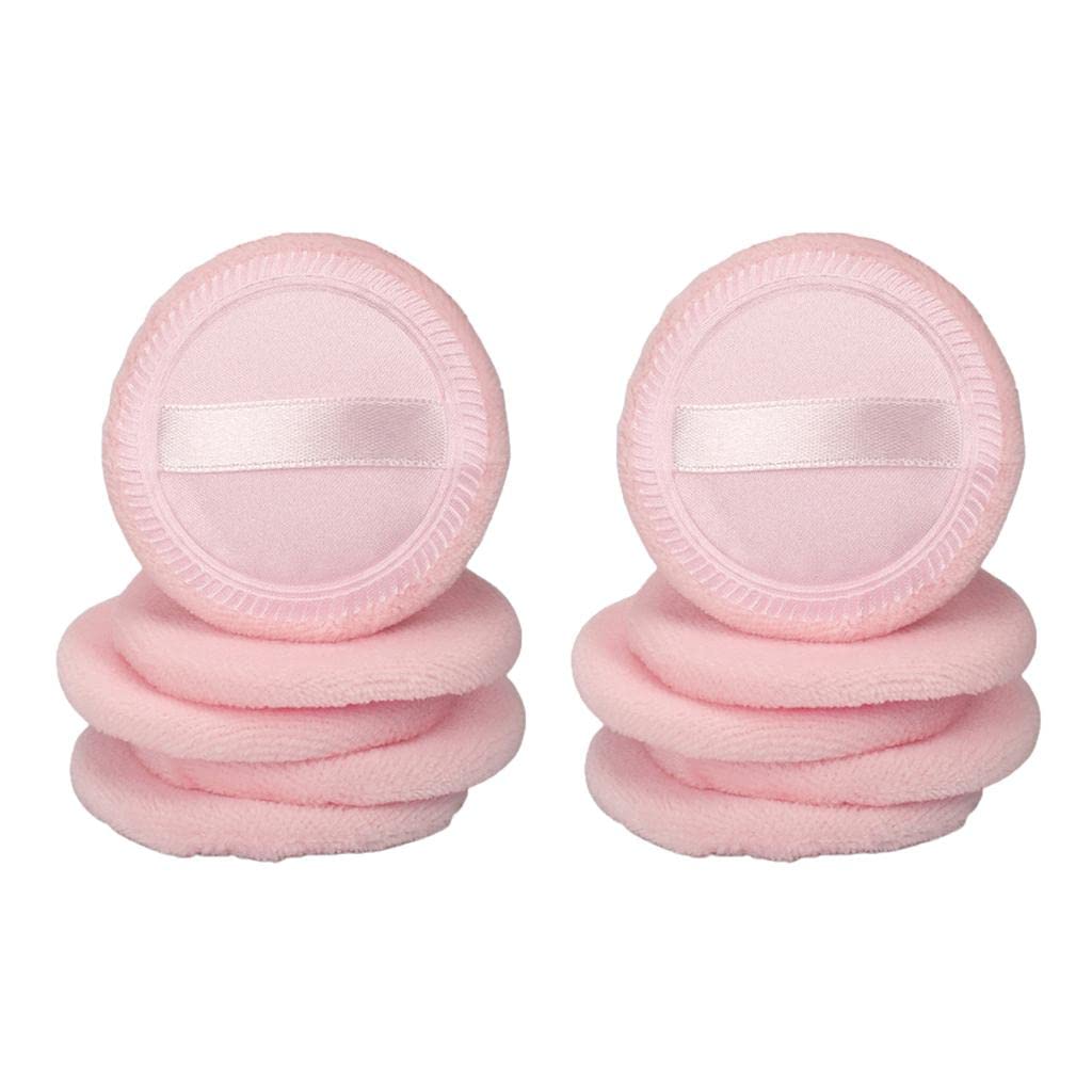 Enakshi® 10Pcs Cotton Makeup Powder Puff with Strap Blush Powder Blending Puff Pink|Health & Beauty | Makeup | Makeup Tools & Accessories | Sponges Applicators & Cotton-image-16