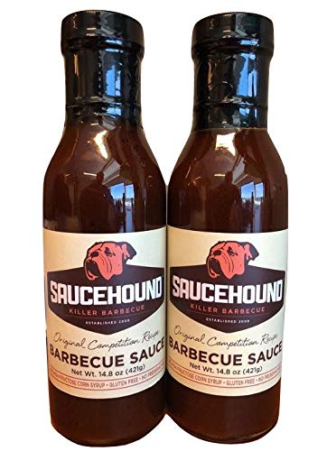 Saucehound BBQ Sauce (15 oz Bottle (2 Pack))
