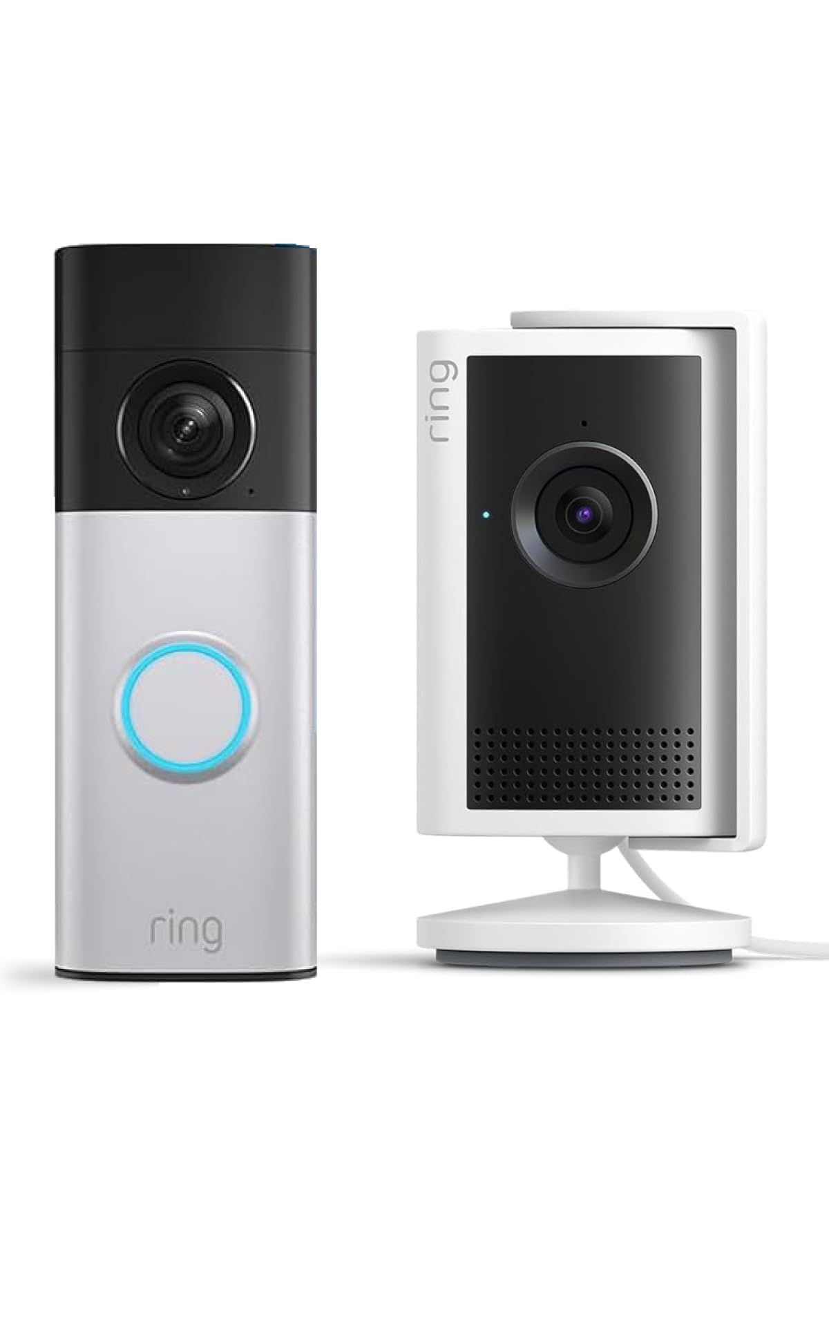 Ring Akku-Videotürklingel Plus + Ring Innenkamera Plus (neueste Generation)