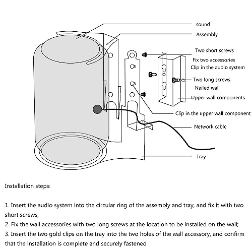 Soporte de pared para altavoz que evita caídas y vibraciones 5