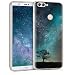 Produktbild kwmobile Hülle kompatibel mit Huawei Enjoy 7S / P Smart (2017) - Handyhülle - Handy Case Galaxie Baum Wiese Blau Grau Schwarz
