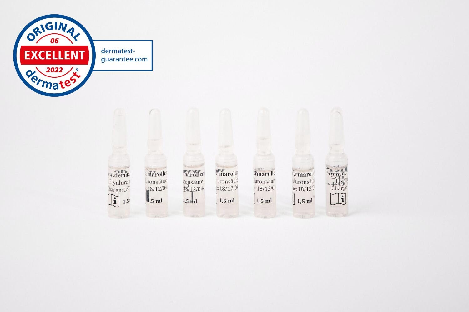 Dermaroller® - Das Original - New Natural Line - Hyaluron Ampullen (7er Pack)