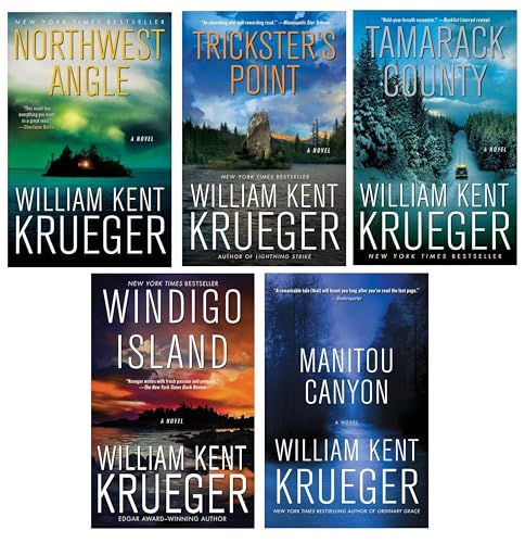 The Cork O'Connor Mystery Series 5 Books Set (Book 11 - 15) - Northwest Angle, Trickster's Point, Tamarack County, Windigo Island, Manitou Canyon