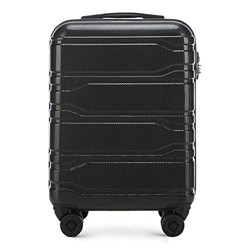 WITTCHEN Trolley Bagaglio a Mano Policarbonato 8 Ruote Nero