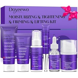 Ladies Mother Christmas Presents,Pores and skin Care Set,Tighten,Agency,Raise,Moisturize,Anti-Growing old Facial Pores and skin Care Routine Package for All Pores and skin Kind,Skincare Present Units & Kits Merchandise Stocking Stuffers for Grownup Ladies Spouse