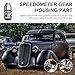 345215 Bullet Speedometer Gear Housing Compatible with Chevy TH350 Speedometer Gear Kit with Plus Extra O-Ring and Metal Seal kit, Fix Gear Housing Leaks (1 Set)