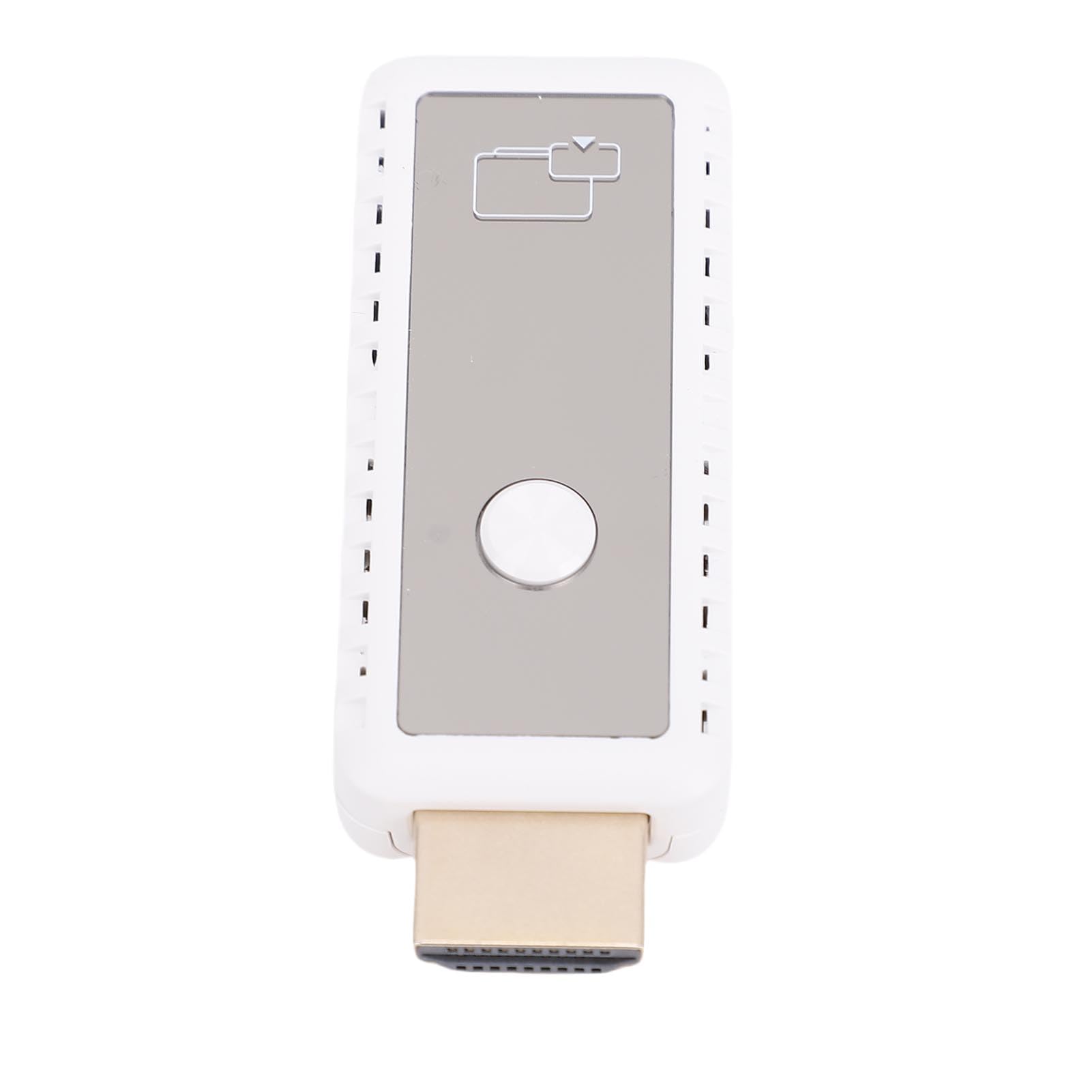 Tonysa Wireless HD Multimedia Nadajnik i Odbiornik, Dekodowanie 4K 1080p Wyjściowe, Podwójny Pasmo 2.4G/5G, Plug & Play, do Przesyłania Strumieniowego do Telewizji/projektora, Typ C