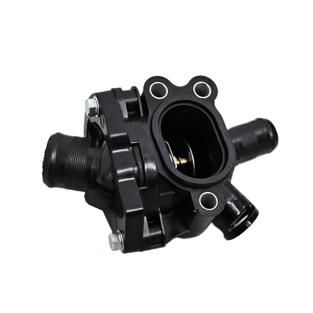 Thermostat Housing Assembly Compatible With Power System Engine Cooling System Water Outlet For 30650753 31319606(plastic 30650753)