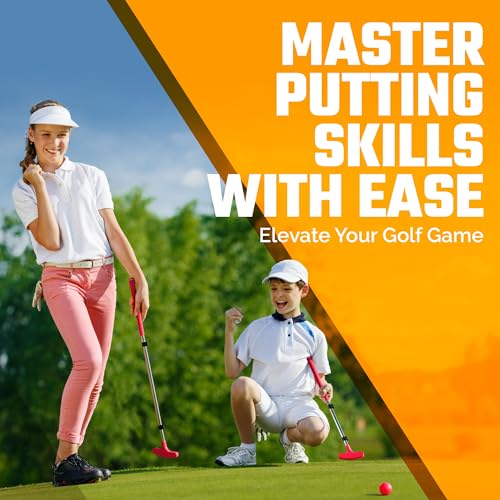 Image of Kids Putter Adjustable Length Junior Golf Club for Boys Girls Ages 2-12