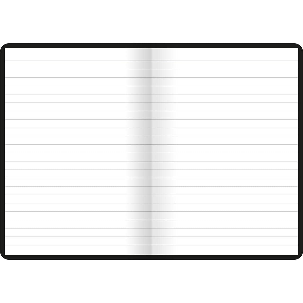 Letts Dazzle A6 Notebook Black      Office Product