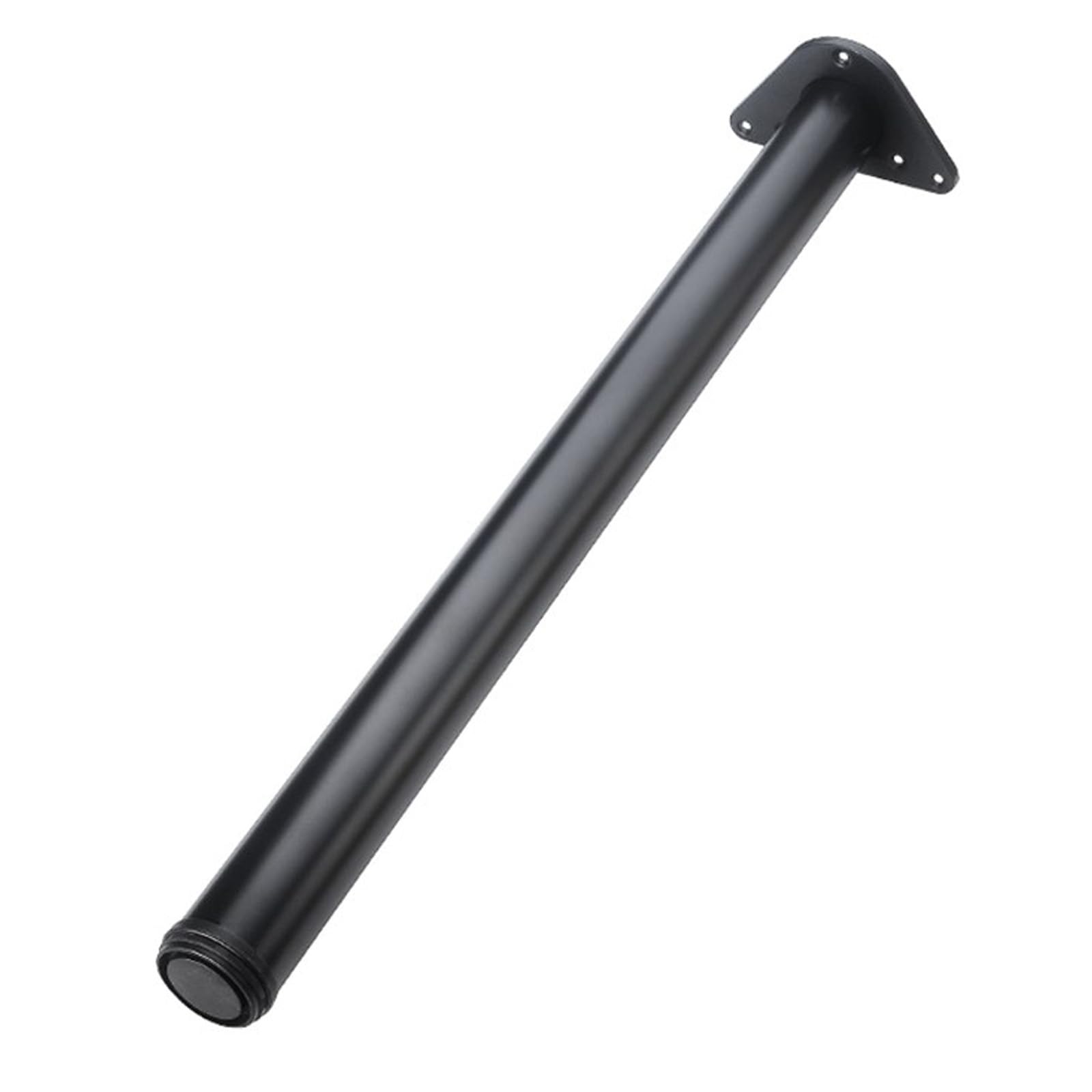 Patas de mesa de aluminio ajustables, patas metálicas de altura regulable para muebles, de acero inoxidable resistente para soportes de TV, armarios, mesas de comedor y escritorios (alto: 50 cm)