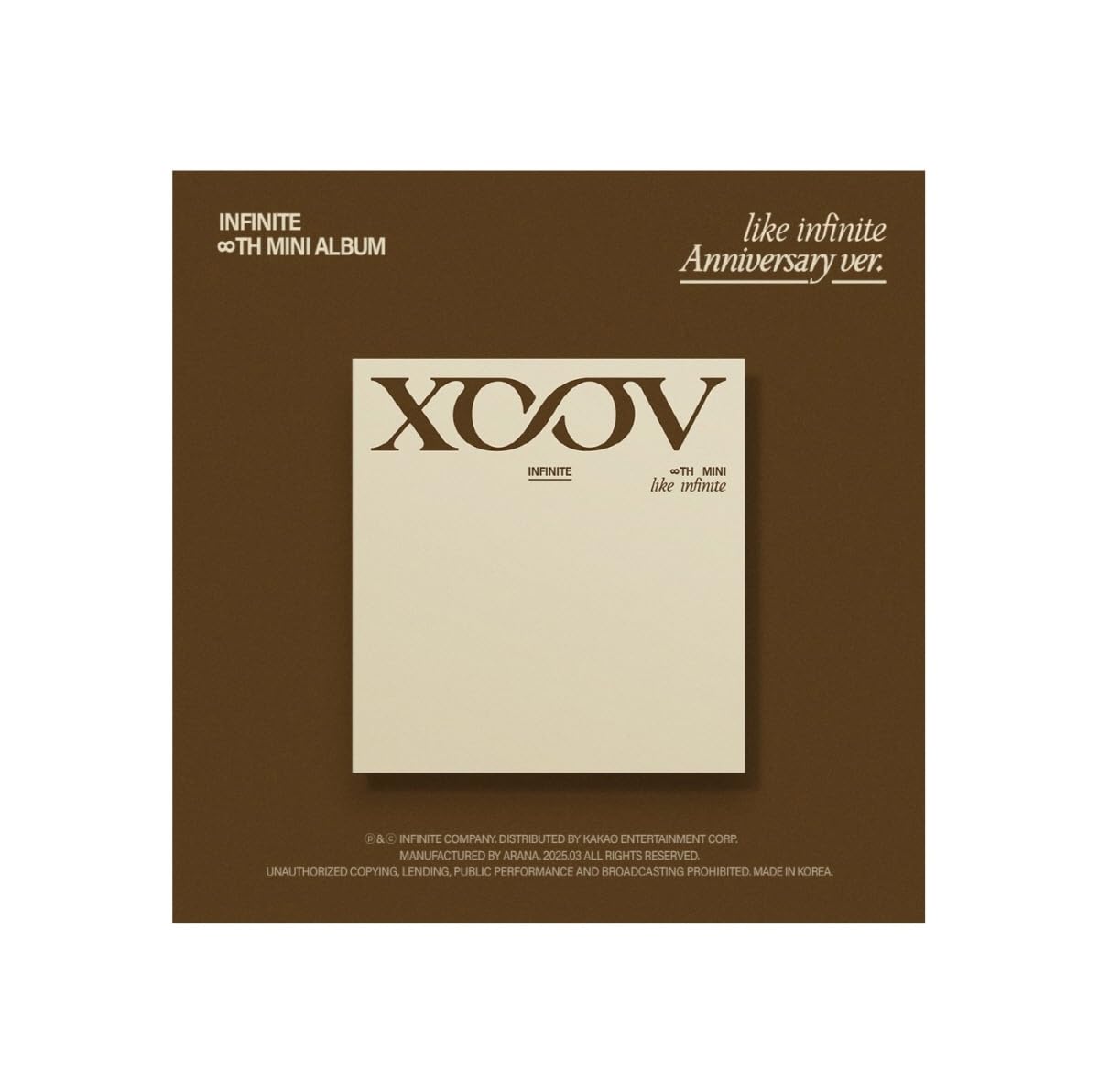 INFINITE Like Infinite [Anniversary ver.] 8th Mini Album (Random ver.)