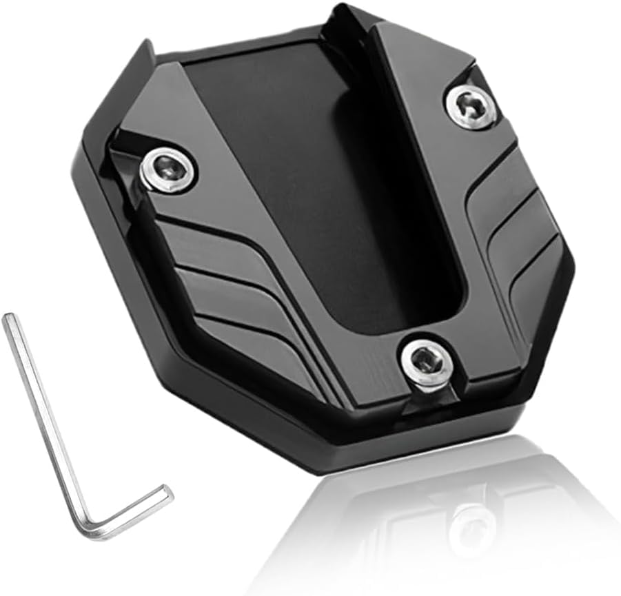 Extensión de pata de cabra para BMW R Nine T, ideal para tus rutas de aventura