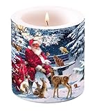 Design: Santa und Tiere für Weihnachten