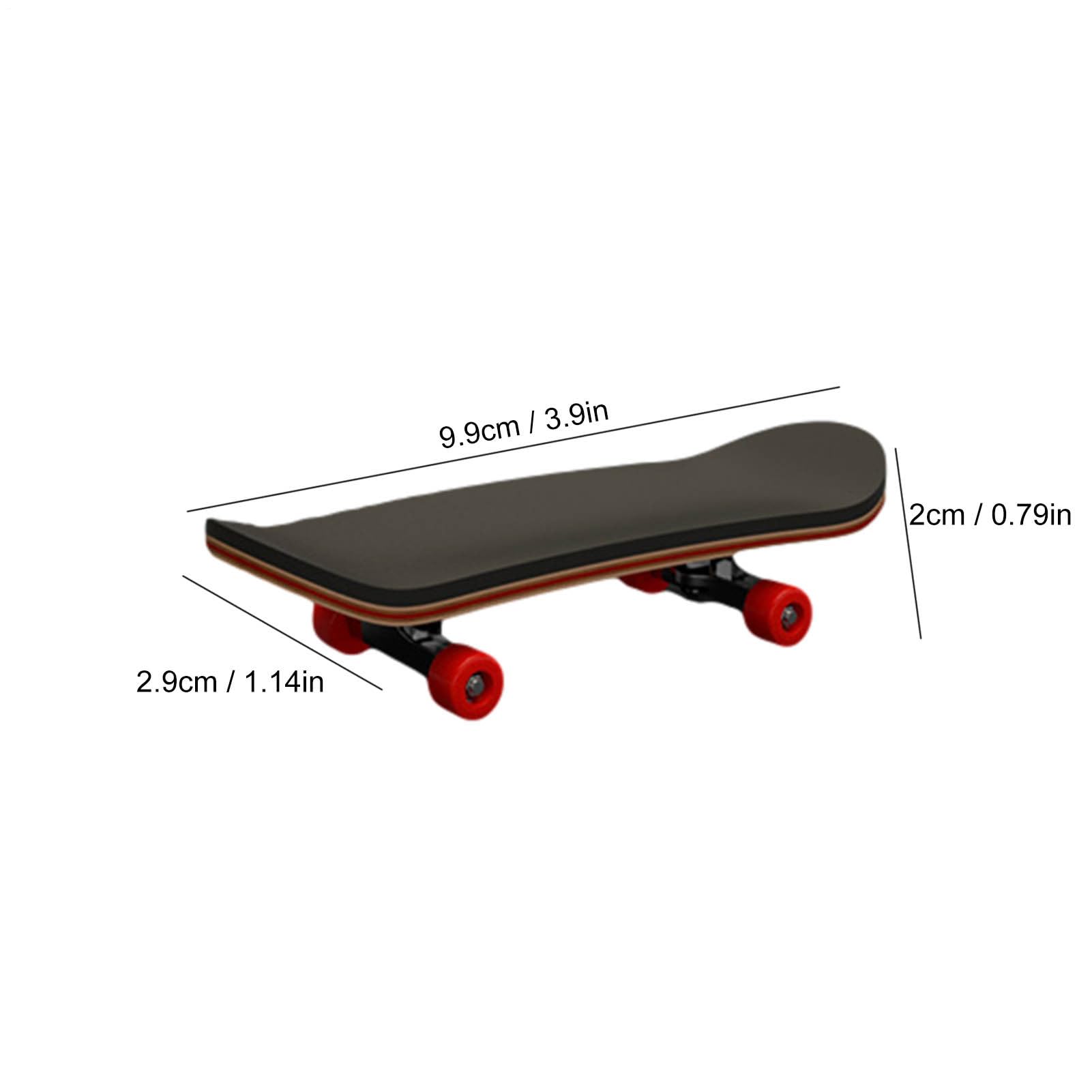 Mini Patinetas Para Dedos De Madera | Finger Skateboards Regalo Para Niños Y Adultos