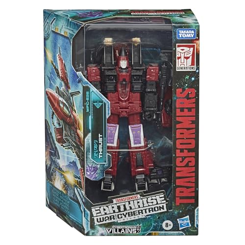 Transformers WFC Seeker Thrust juguete de acción transformable en avión de combate coleccionable 2