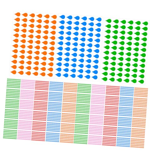 Onglets décoratifs washi en goutte d'eau pour embellir vos scrapbookings