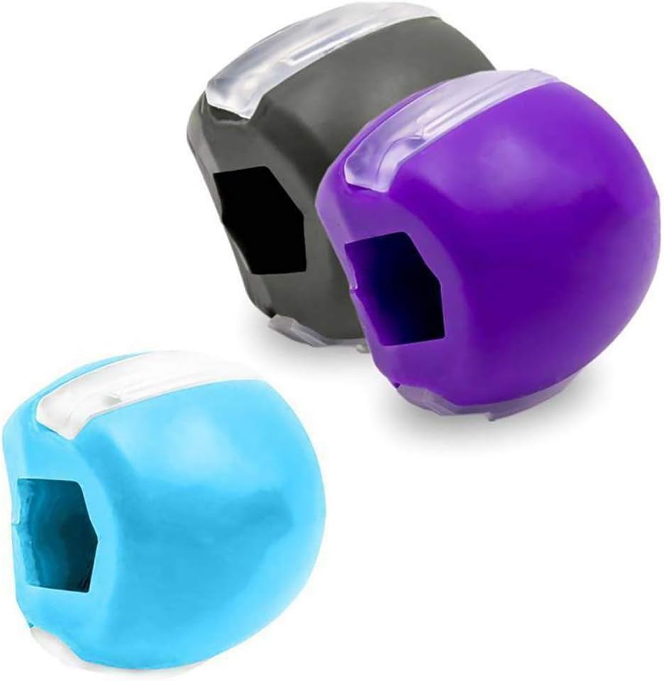 3 Pack Face Fitness Ball & Facial Toner Exerciser Ball,Jaw Exerciser Define Your Jawline,Slim and Tone Your Face,Look Younger and Healthier