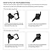 Jabees Wireless Headphone, Bluetooth Stereo Earphones with Microphone, in Ear Sports Earbuds for Running, Noise Cancelling Headsets Sweatproof for iPhone 8, Thanksgiving