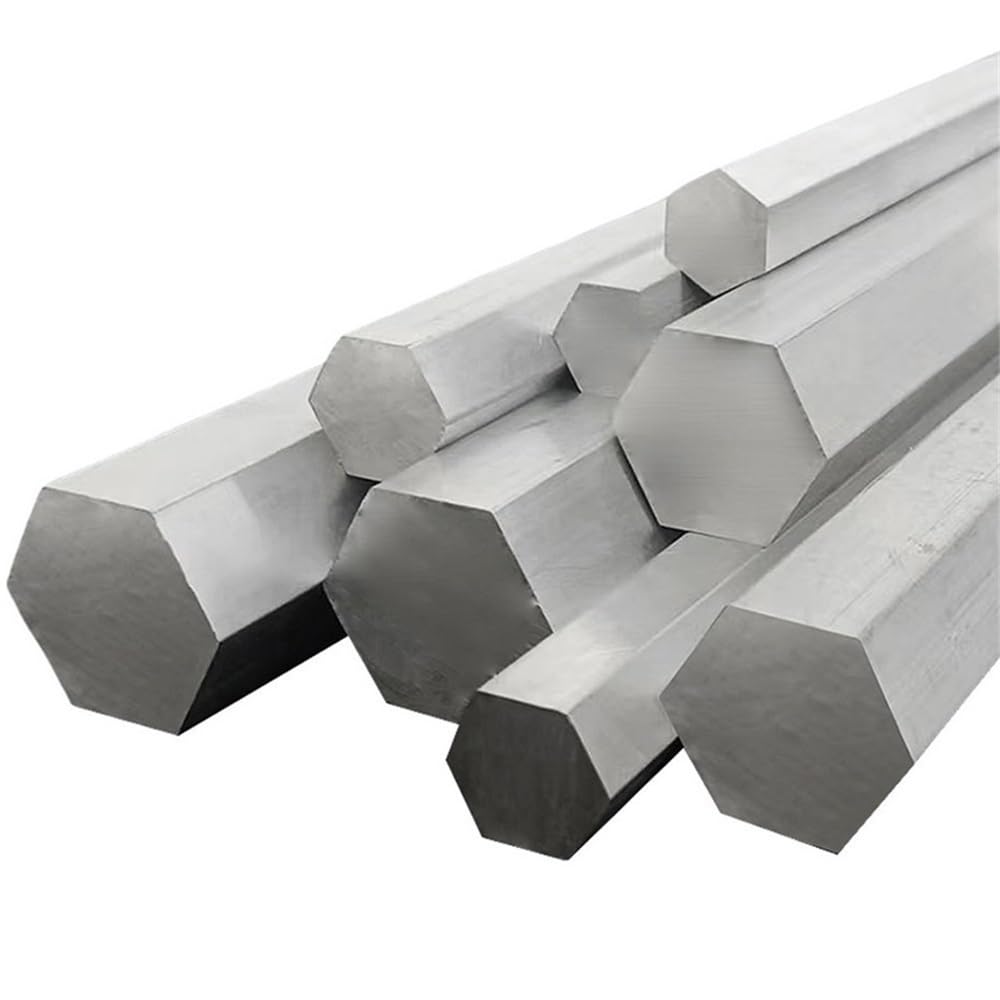 10 szt. Sześciokątnych prętów aluminiowych - pręty metalowe ze stopu 6061(300x24mm)