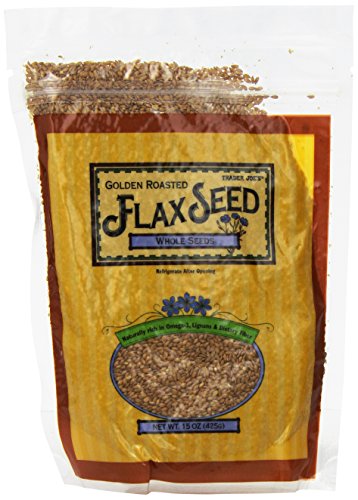 Trader Joe's Golden Roasted Flax Seeds Whole Seeds 15 oz(425g)