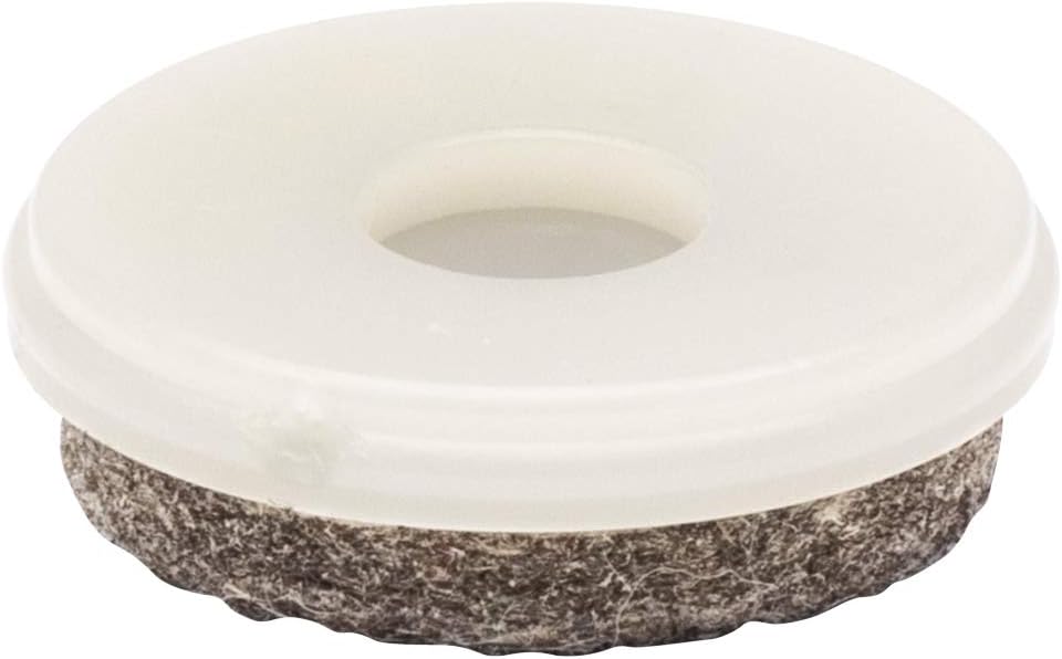 Wagner QuickClick® felt gliders, furniture gliders, chair gliders, set of 8 replacement gliders,Ultrasoft wool felt