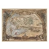 【★ FACILE À ENTRETENIR】 Toile imprimée haute définition de haute qualité, imperméable, anti-ultraviolette et ne se décolore pas à l'intérieur