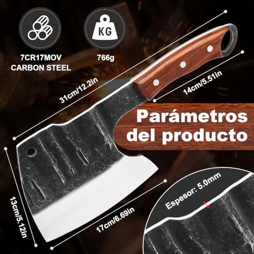 Listado de Hachas de cocina los mejores 10. 29 Imagen adicional