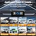 Seacot RV TPMS Tire Pressure Monitoring System with Solar/USB Charging, 4 Sensors, 6 Alarm Modes, LCD Display, 0-87 PSI Pressure Range for RVs, Trailers, and Cars