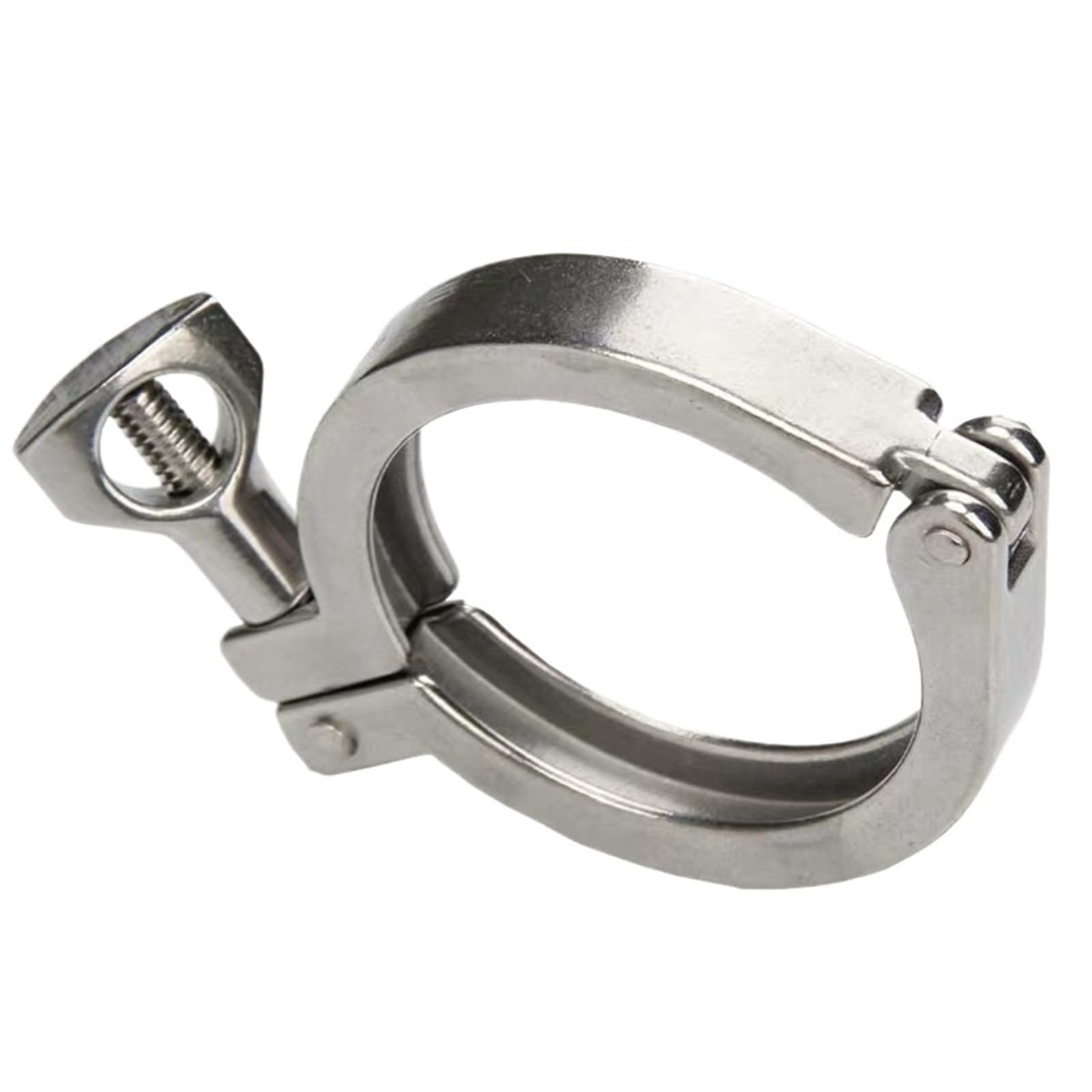 1Pcs 1" - 10" 304 Sanitary Stainless Steel Fitting Ferrule O/D 25mm-268mm Tri Clamp Clamps Clover for Homebrew Diary Product