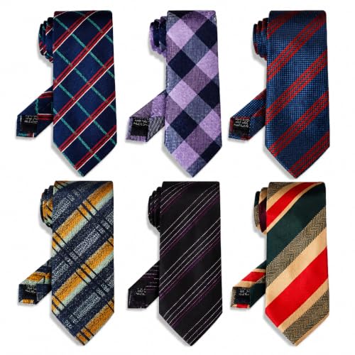 Image of WeiShang Neckties for Men, Classic Formal Tie