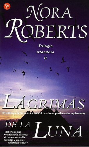 Portada de la novela romántica contemporánea Lágrimas de la luna (Trilogía irlandesa 2)