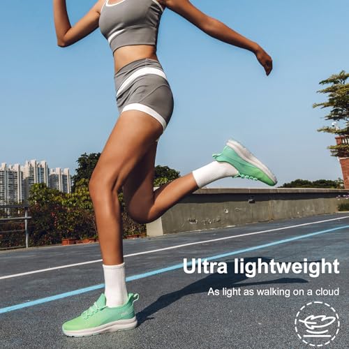 Image of ZOVE Wide Toe Box Shoes Women Extra Wide Width Sneakers Ultra Light Road Running Shoes Non-Slip Tennis Sneakers Breathable Walking Athletic