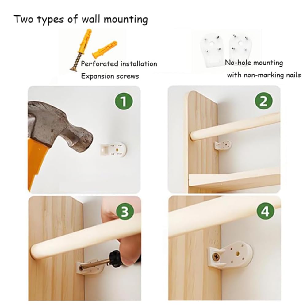 Scaffale stretto a 3-4 ripiani, salvaspazio a parete, per camera da letto, soggiorno e ufficio domestico, versatile dietro la porta per un efficiente Sto
