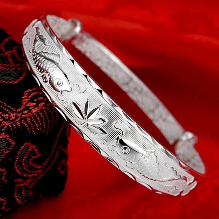 Bracelets de lotus QYYZTHX : joaillerie fine pour mariage et femmes