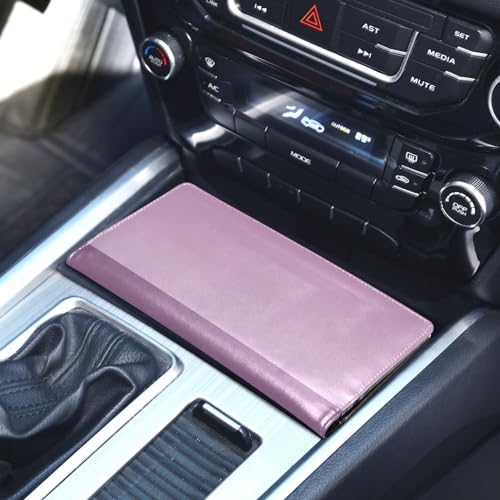 Organizador para carro plegable cuero miniatura 5