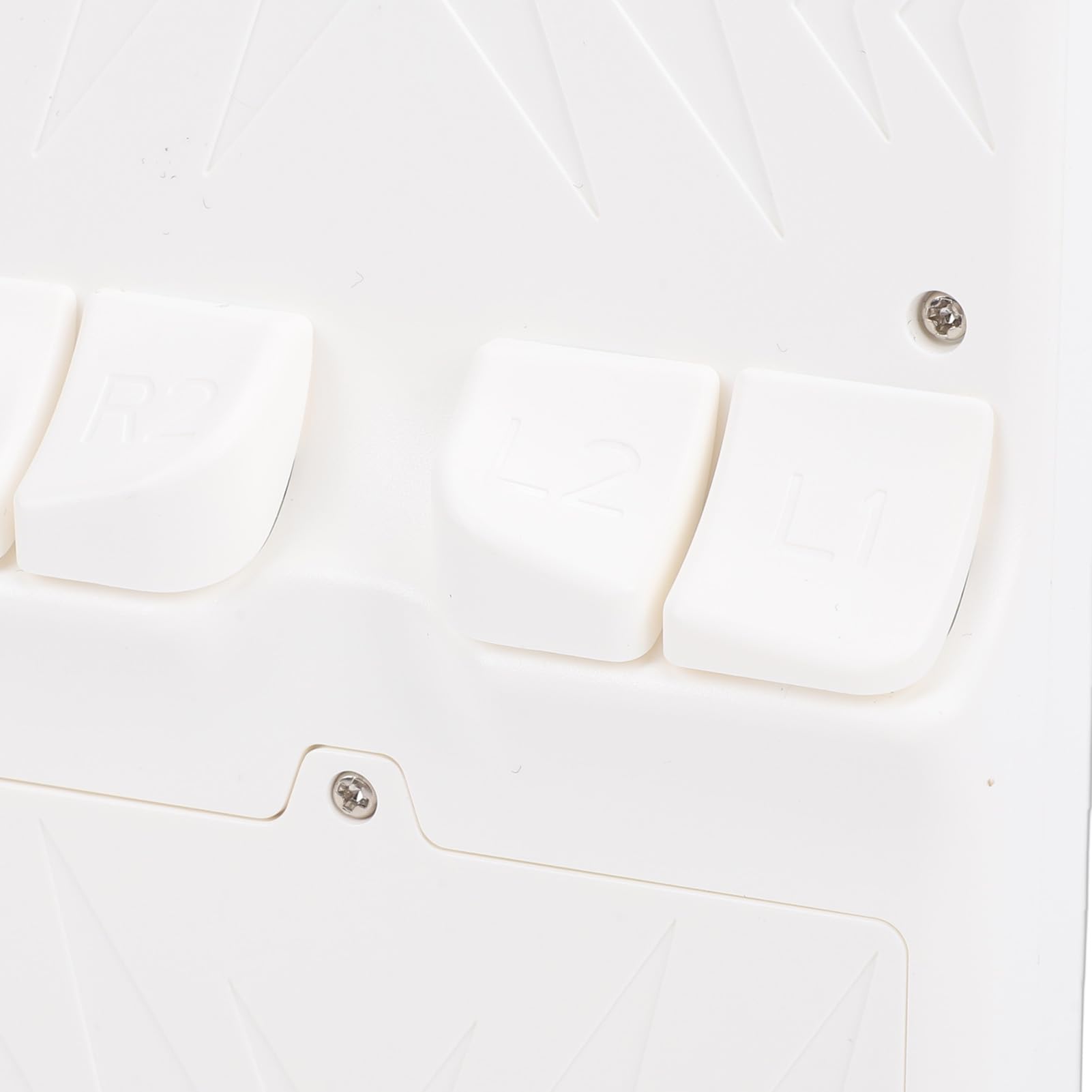 VGEBY Handheld-Spielekonsole, Mini-Retro-Konsole mit 4-Zoll-IPS-Bildschirm, Open-Source--System, Ideal für Retro-Gaming-Enthusiasten (White)