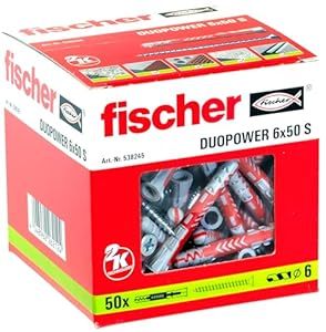 fischer DuoPower 6 x 50 S Universaldübel