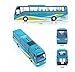 Cyeah Bus Transform into Robot Toy for Kids(Blue)