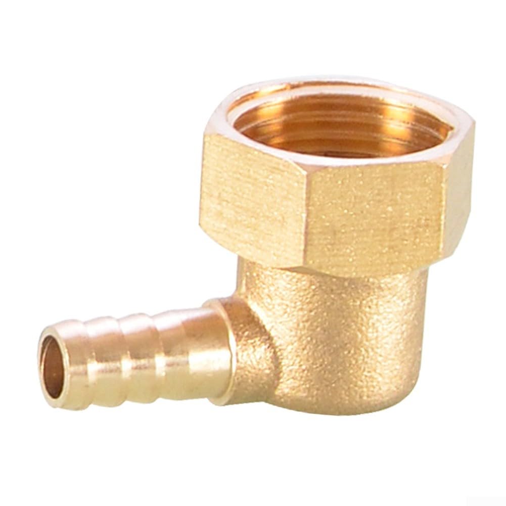 Conectores de latón Pex de 1/2 pulgada hembra Npt y púas de crimpado 12x10mm para tubos Pex B