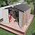 JUMMICO 8x8 FT Outdoor Storage Shed, Heavy Duty Tool Metal Sheds with 3 Lockable Doors and Updated Frame Structure, Utility Shed for Backyard, Patio, Lawn, Brown