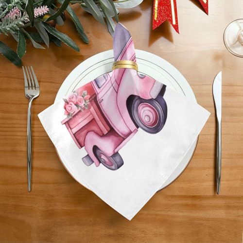 Servilletas de Tela Día de San Valentín Set de 6 miniatura 3