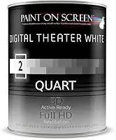 Tinta para tela de projeção - Quarto - Digital Theater Branco - Q002