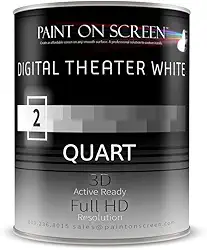 Tinta para tela de projeção - Quarto - Digital Theater Branco - Q002