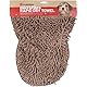 Flamingo Handtuch Pakka – Taupe – 80 × 30 × 2,5 cm – Superabsorbierendes Mikrofaser-Handtuch mit praktischen Eingrifftaschen – Für kleine und große Hunde geeignet